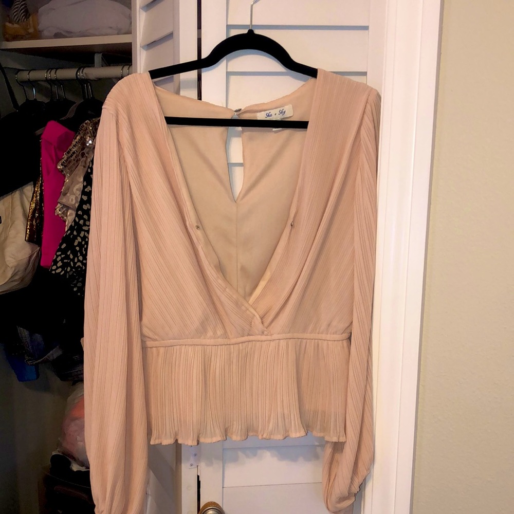 She + Sky Boutique blouse